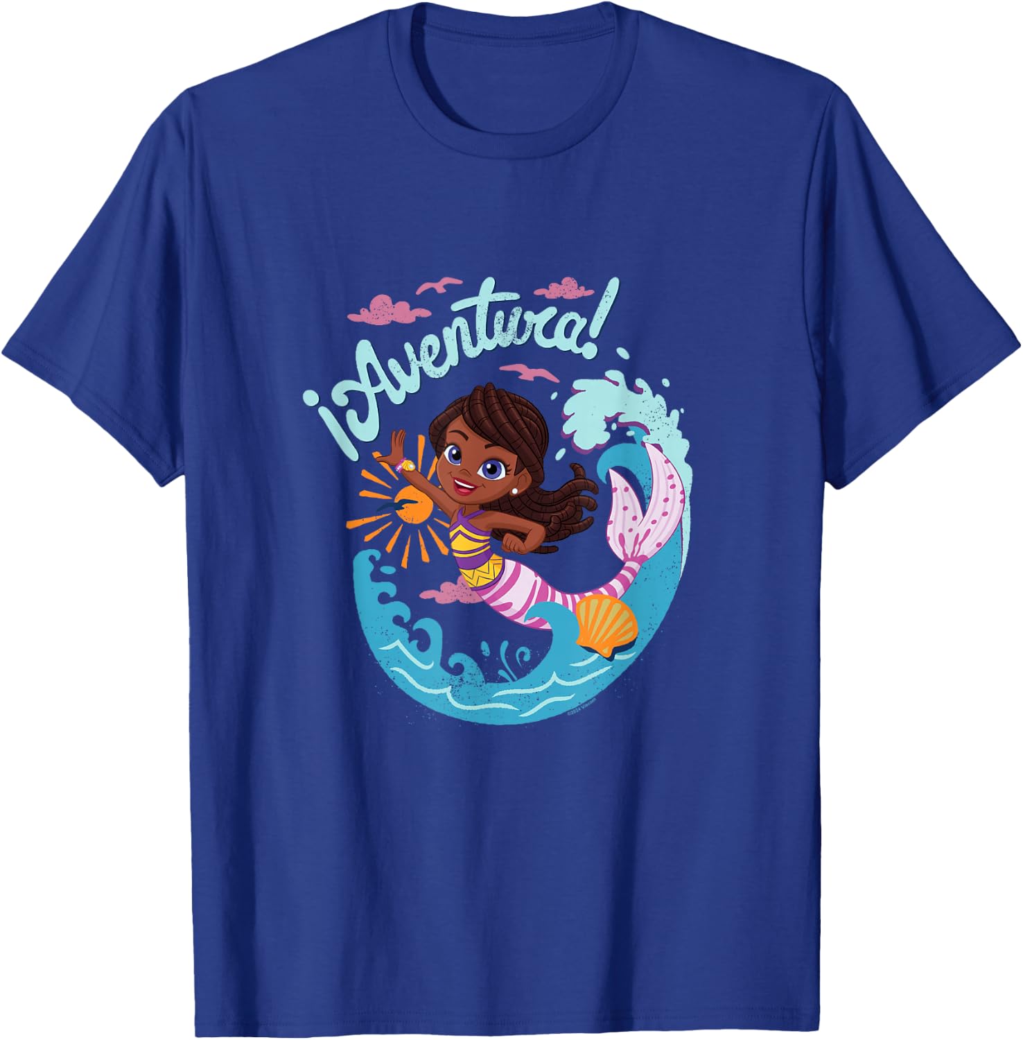 Santiago of the Seas ¡Aventura! Mermaid Lorelai Shot Vintage T-Shirt - T-Shirt | Royal