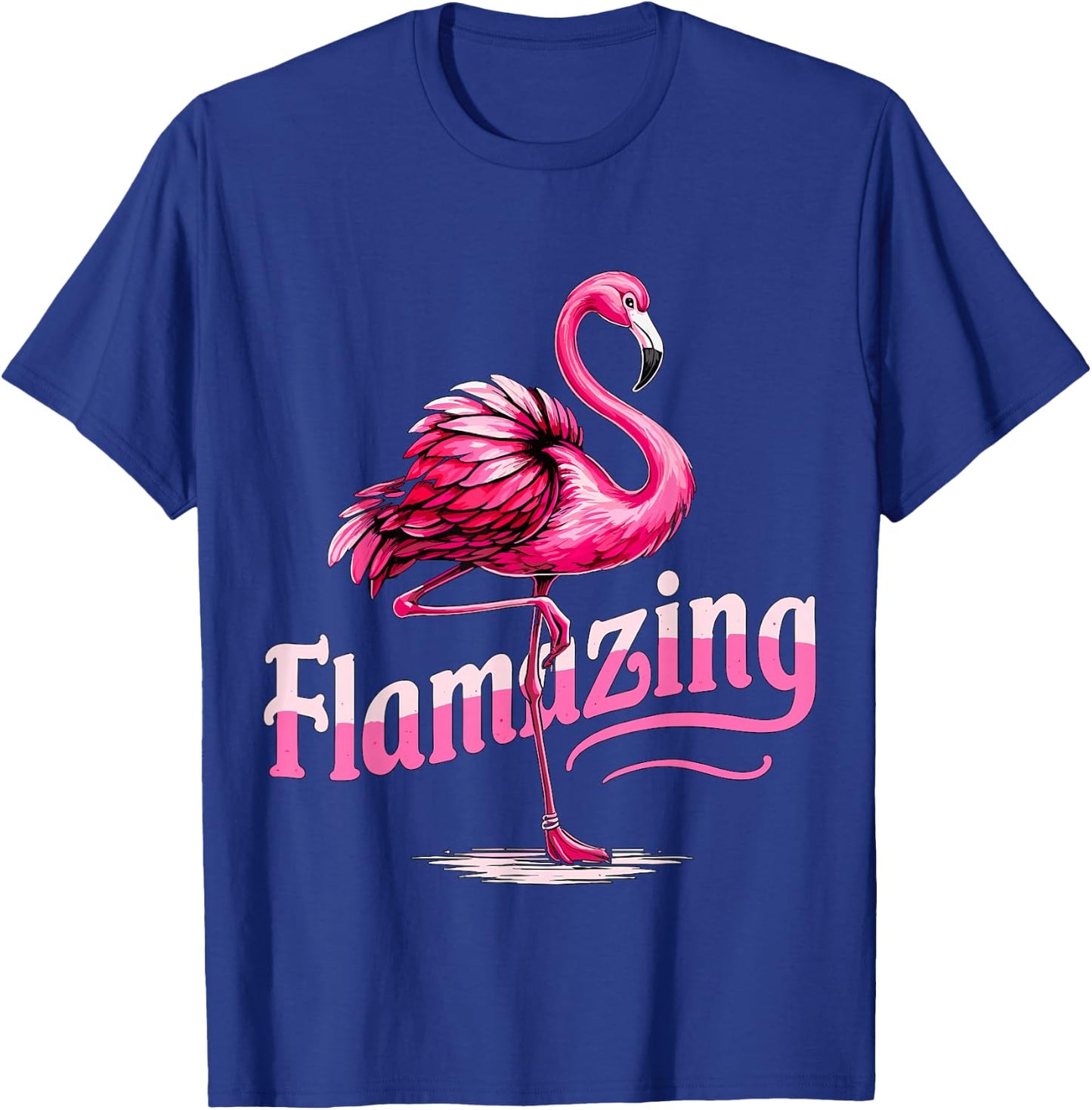 Flamazing Flamingo T-Shirt - T-Shirt | Royal