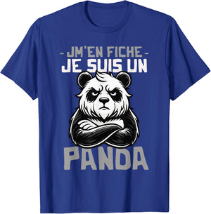 Idea Je suis un Panda Funny Funny Panda Motif Giant Panda , Black, S T-Shirt - T-Shirt | Royal