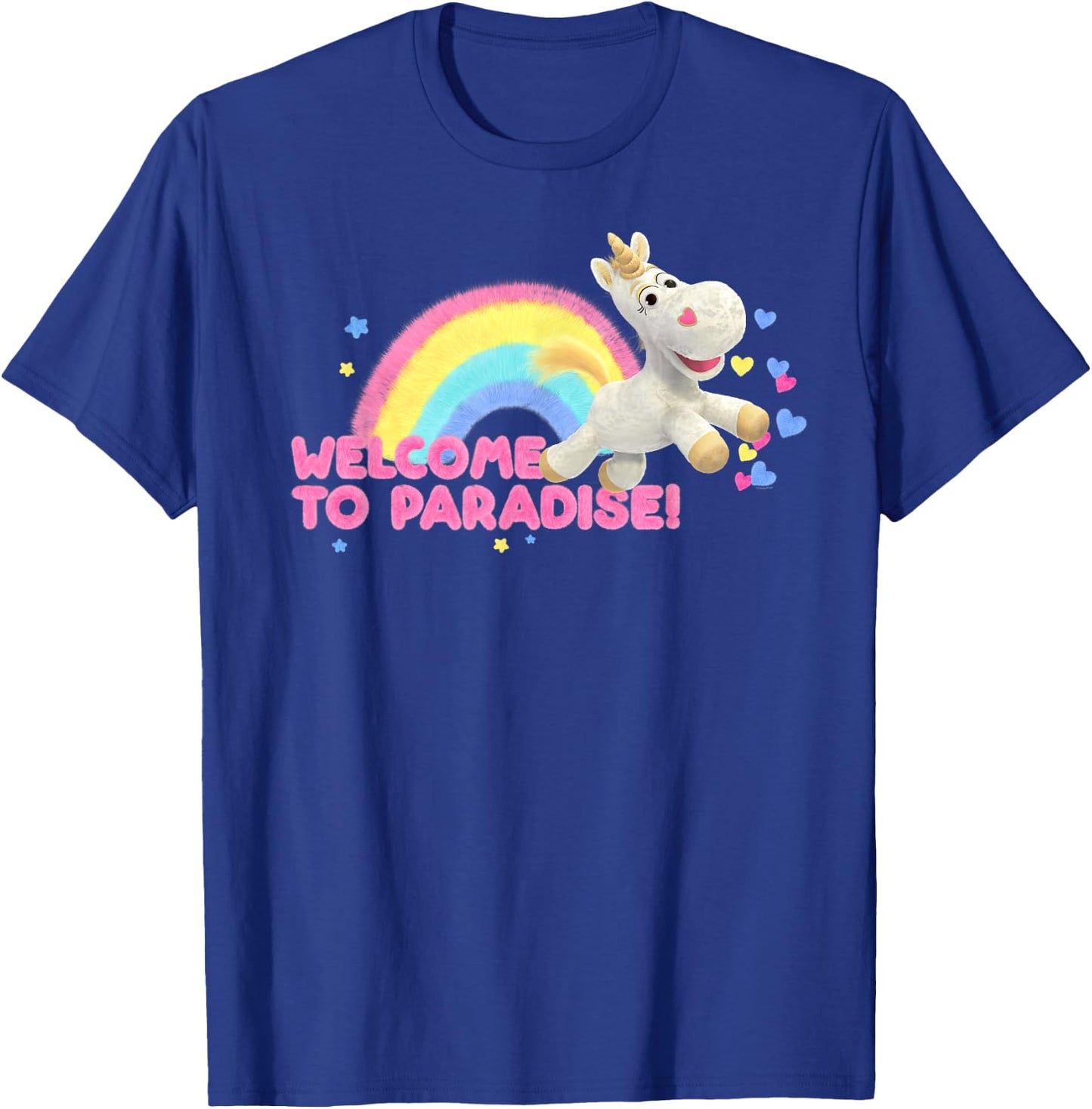 Disney and Pixar’s Toy Story Buttercup Unicorn Welcome T-Shirt - T-Shirt | Royal