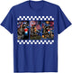 Funny Raccoon 4th of July Fireworks Patriotic USA Men Women T-Shirt - T-Shirt | Royal