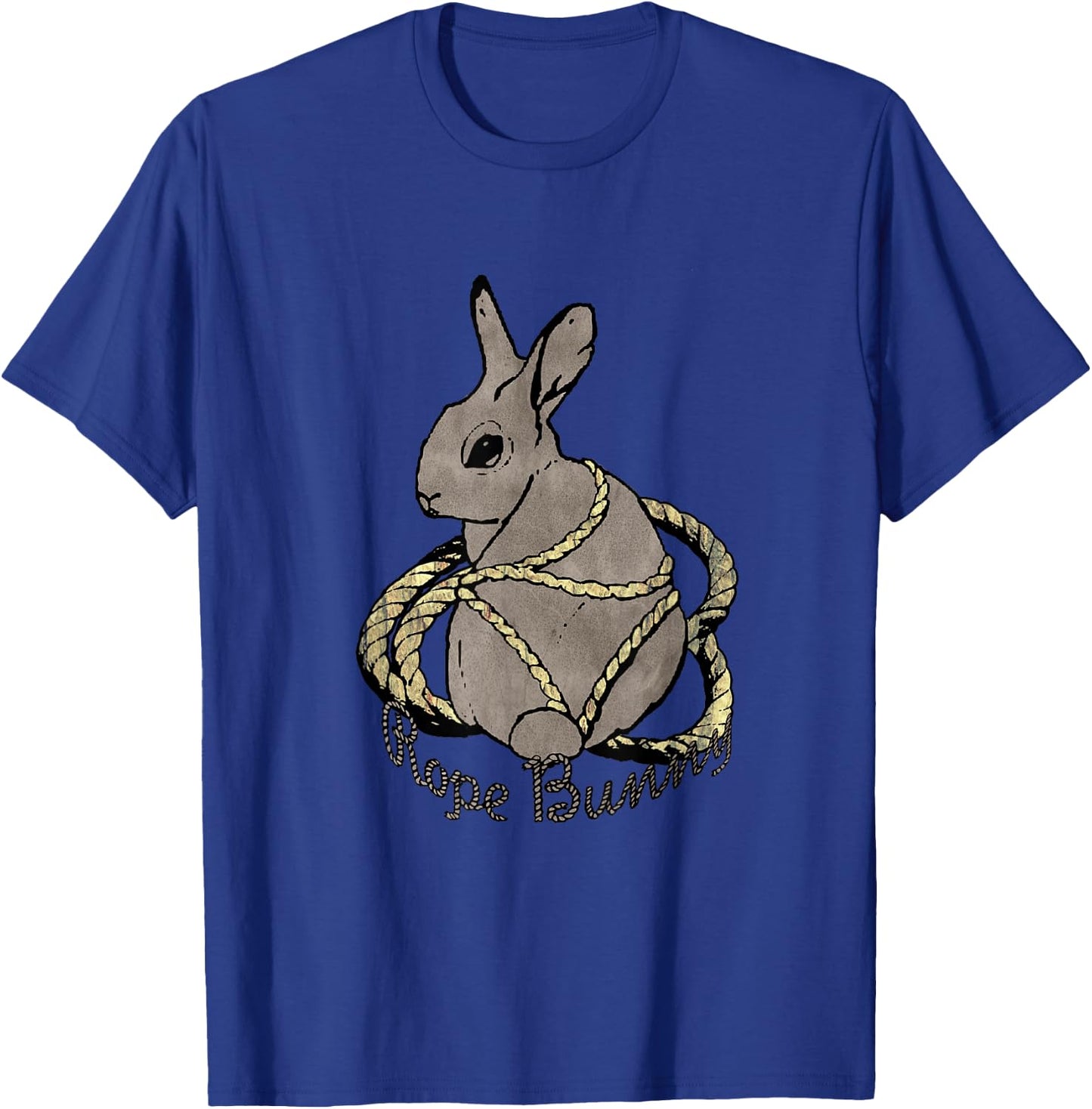 Rope Bunny - Shibari and Kink Lovers T-Shirt - T-Shirt | Royal