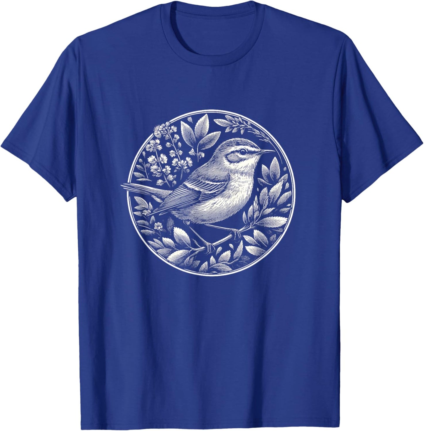 Mosquito Bird Graphic Design T-Shirt - T-Shirt | Royal