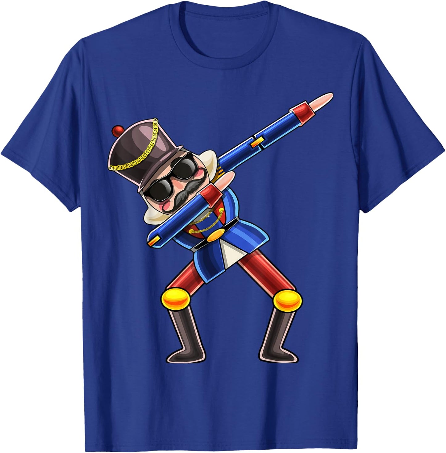 Dabbing Nutcracker Christmas Costume Nutcracker GIft Kids T-Shirt - T-Shirt | Royal