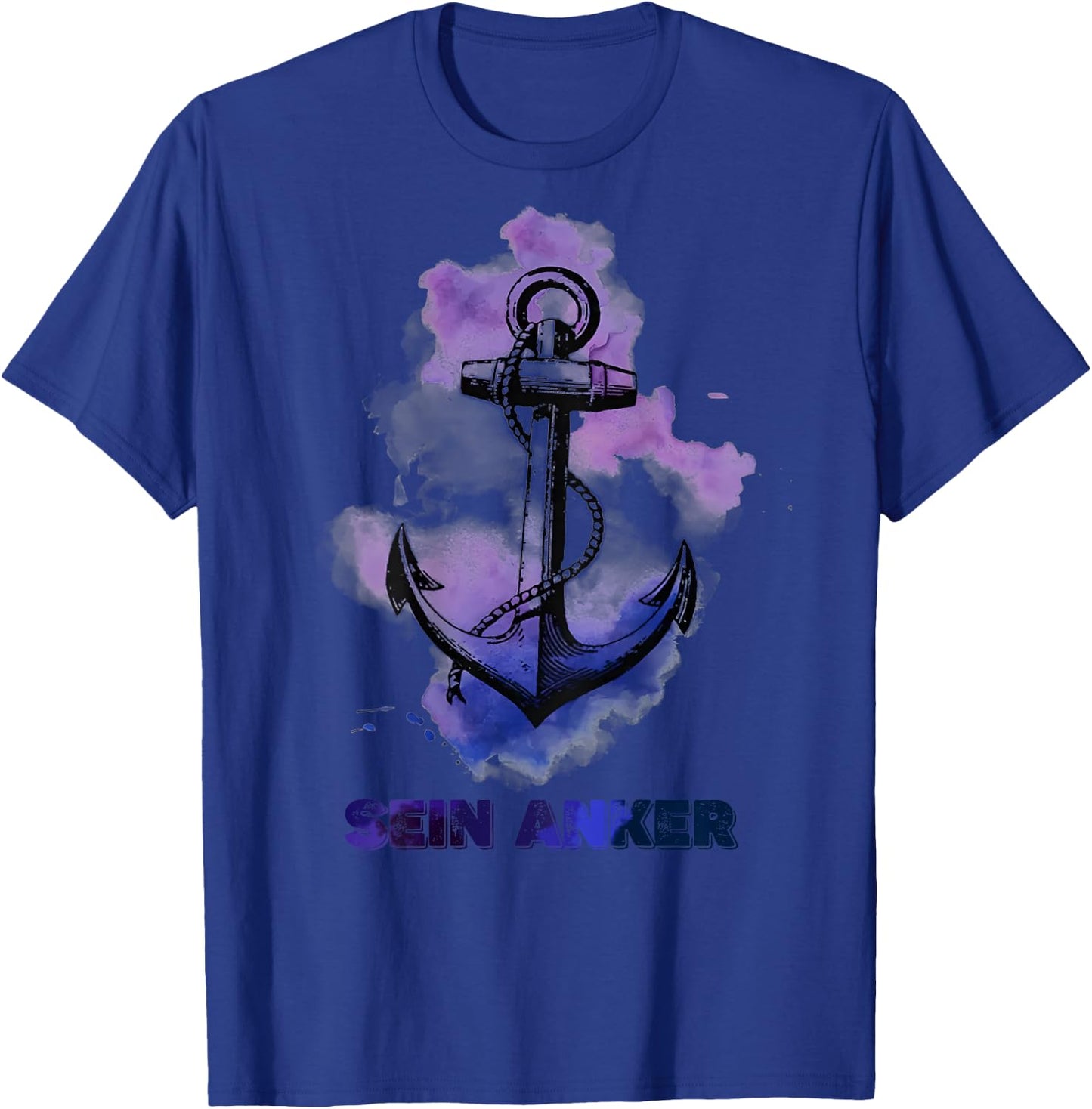 Sein Anker T-Shirt - T-Shirt | Royal