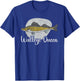 Funny Walleye Queen Fishing Fish Mom Bait Fishing T-Shirt - T-Shirt | Royal