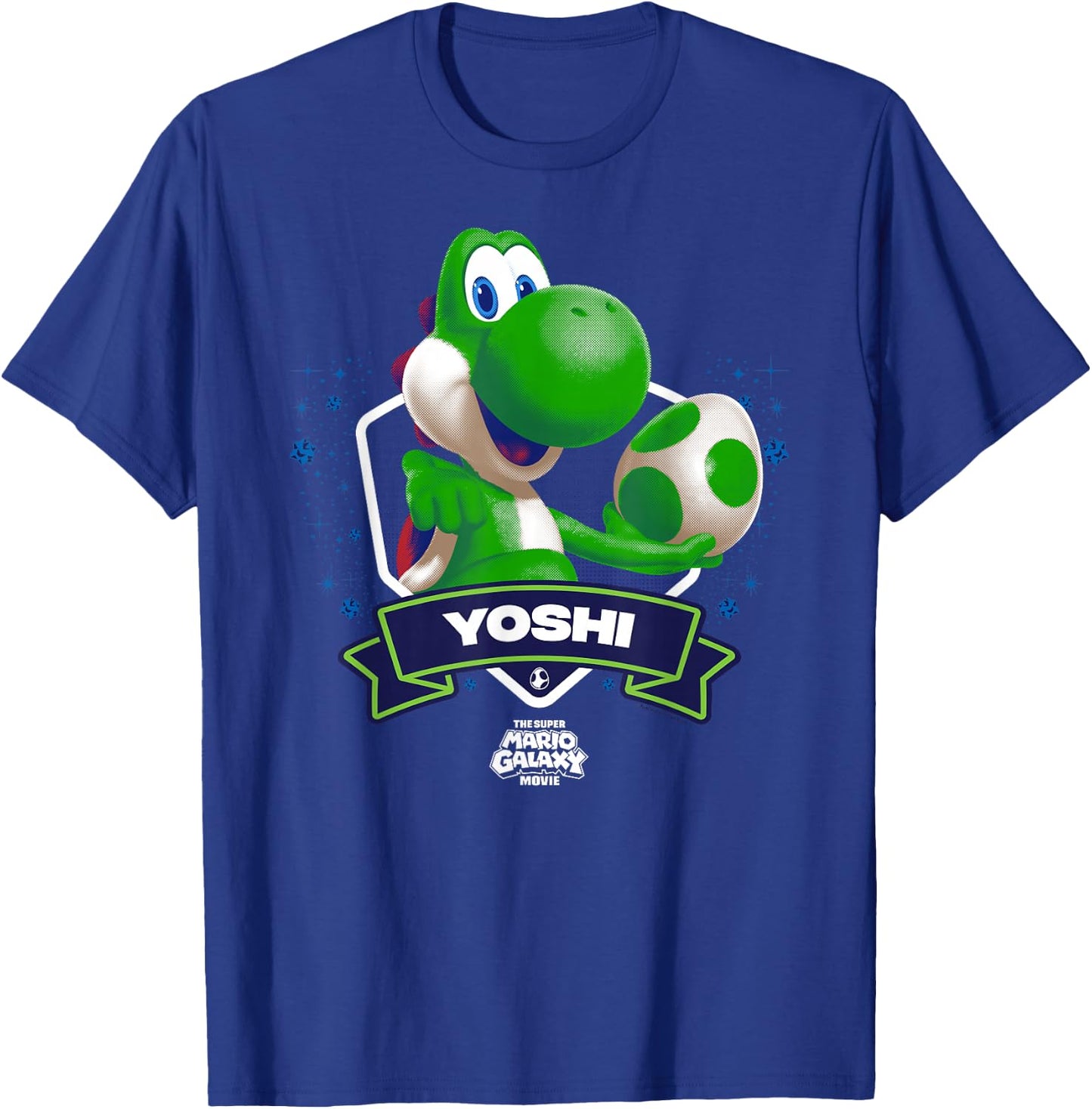The Super Mario Galaxy Movie Yoshi Champion T-Shirt - T-Shirt | Royal