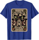 Girls Trip to Salem Time To Get Wicked Tarot Card Halloween T-Shirt - T-Shirt | Royal