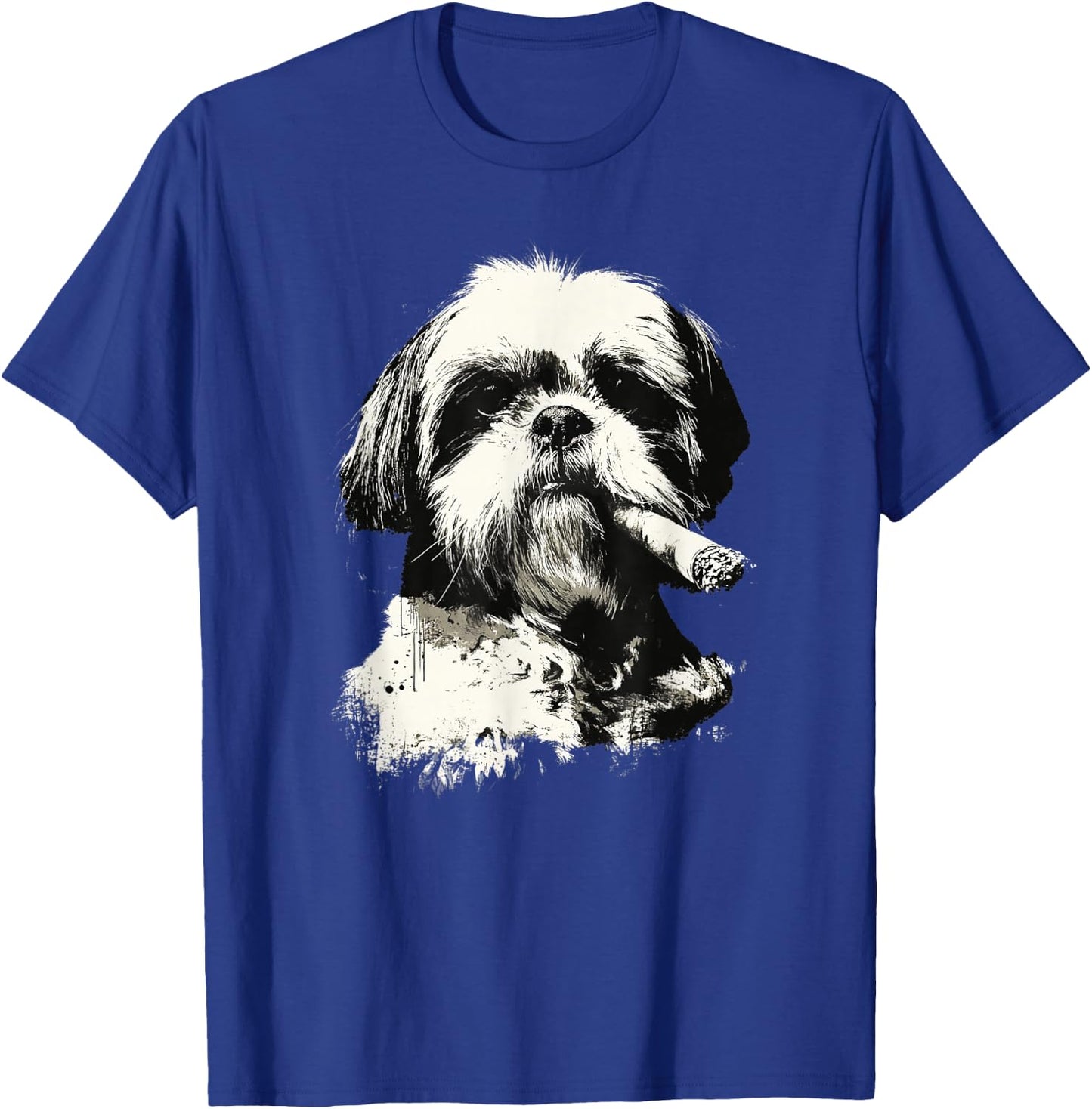 Shih Tzu Dog Owner for Dad Father's Day T-Shirt - T-Shirt | Royal