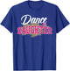 Dance Daughter Leopard Funny Dancing Daughter Mother's Day T-Shirt - T-Shirt | Royal