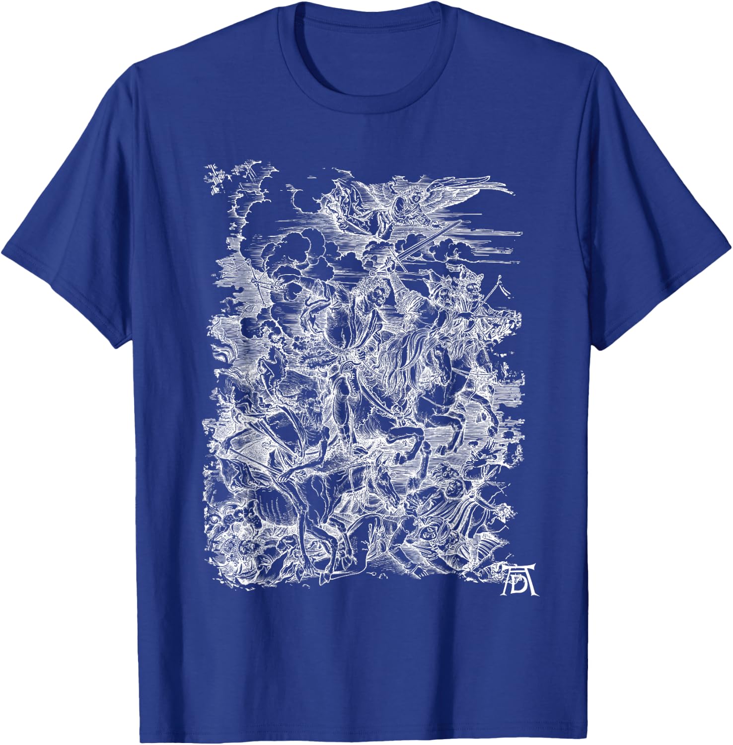 The Horsemen of the Apocalypse (1498) Dürer Armageddon Satan T-Shirt - T-Shirt | Royal