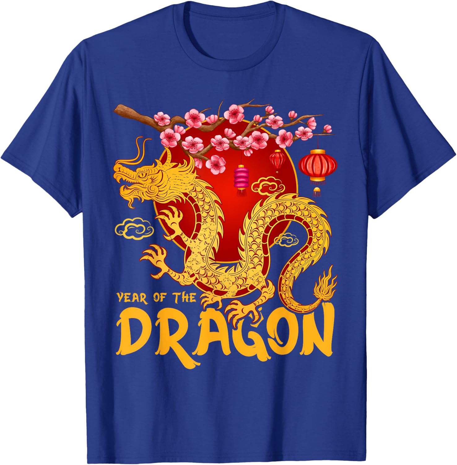 Chinese New Year 2024 Year Of The Dragon 2024 Shirt T-Shirt - T-Shirt | Royal