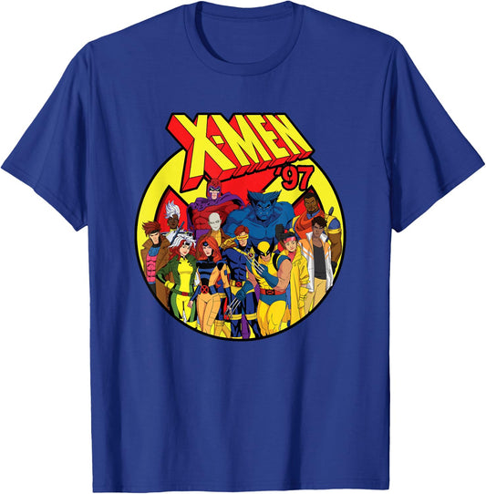 Marvel Studios X-Men '97 Animated Series Team and Title Logo , black T-Shirt - T-Shirt | Royal