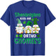 Shenanigans With My Ortho Gnomies St Patricks Day Gnome T-Shirt - T-Shirt | Royal