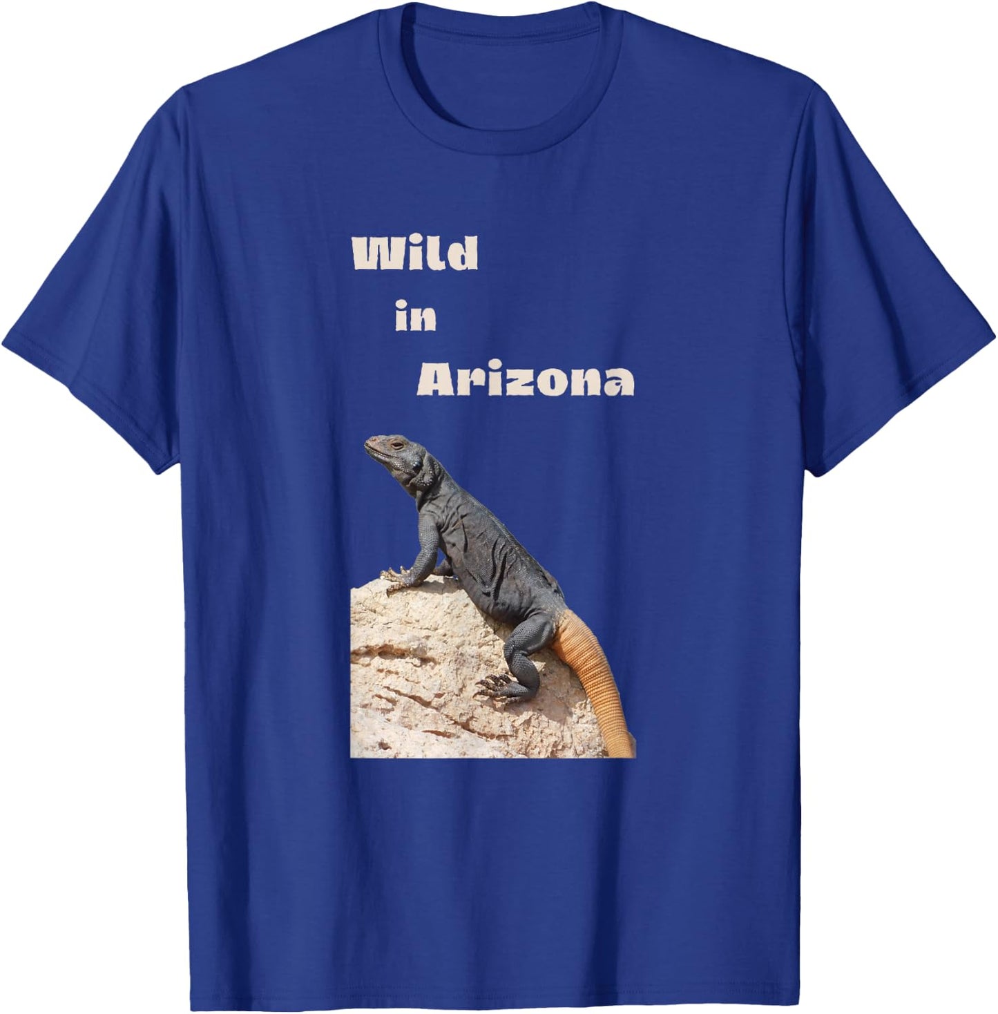 Wild in Arizona Chuckwalla T-Shirt - T-Shirt | Royal