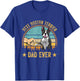 Vintage Best Boston Terrier Dad Ever Fist Bump Funny Dog T-Shirt - T-Shirt | Royal