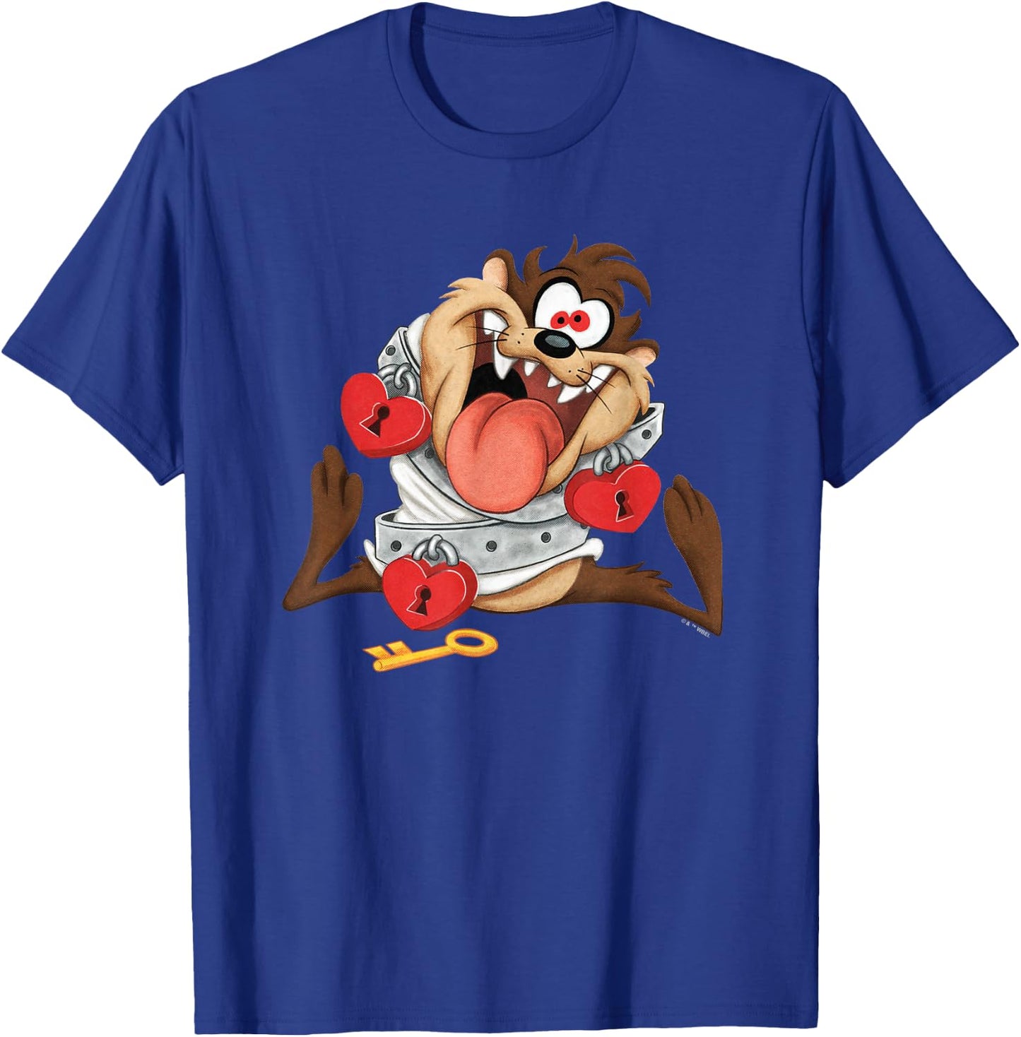 Looney Tunes Valentine's Day Taz Tied Up with Love T-Shirt - T-Shirt | Royal