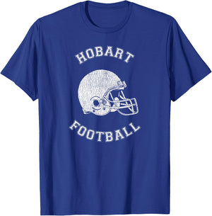 Hobart Football Distressed 1980's Retro P.E.Dept Style T-Shirt - T-Shirt | Royal