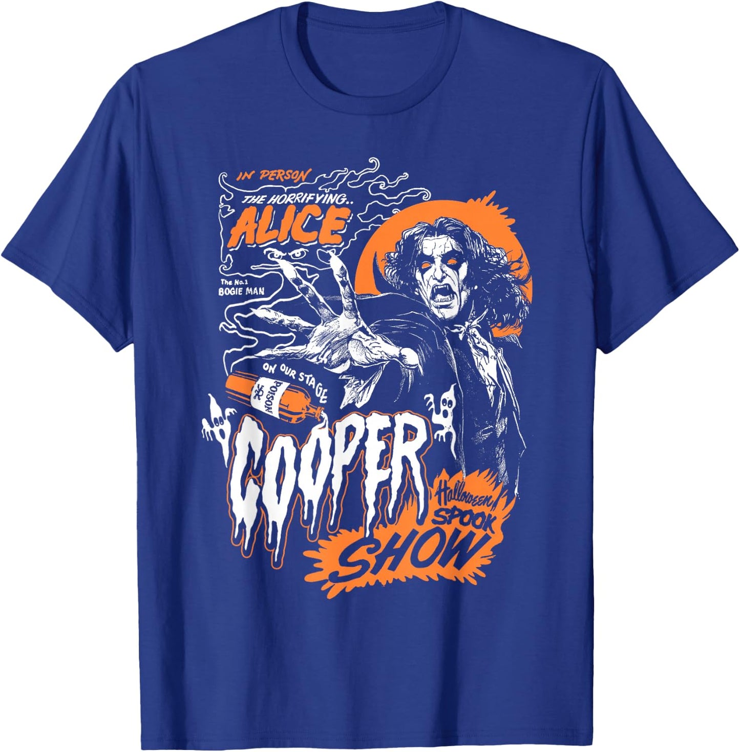 Alice Cooper Boogie Man , black T-Shirt - T-Shirt | Royal