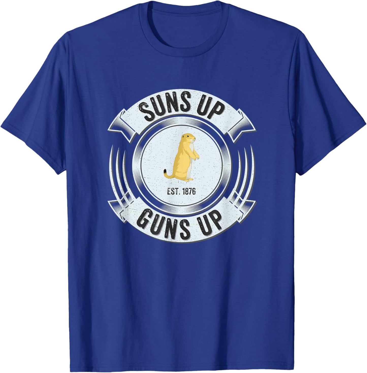 Prairie Dog Hunting Funny Shirt For Varmit Hunters Men Women T-Shirt - T-Shirt | Royal