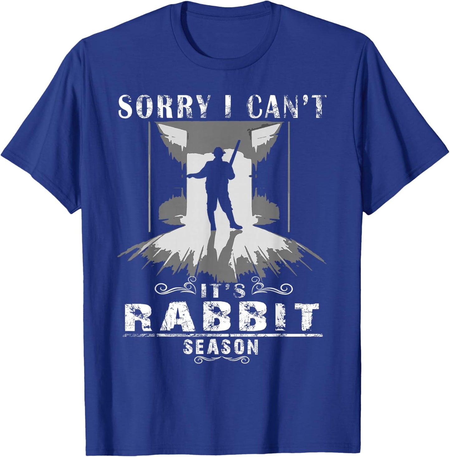 Rabbit Hunting Shirt Accessories Gear Funny Trapper Hunter T-Shirt - T-Shirt | Royal
