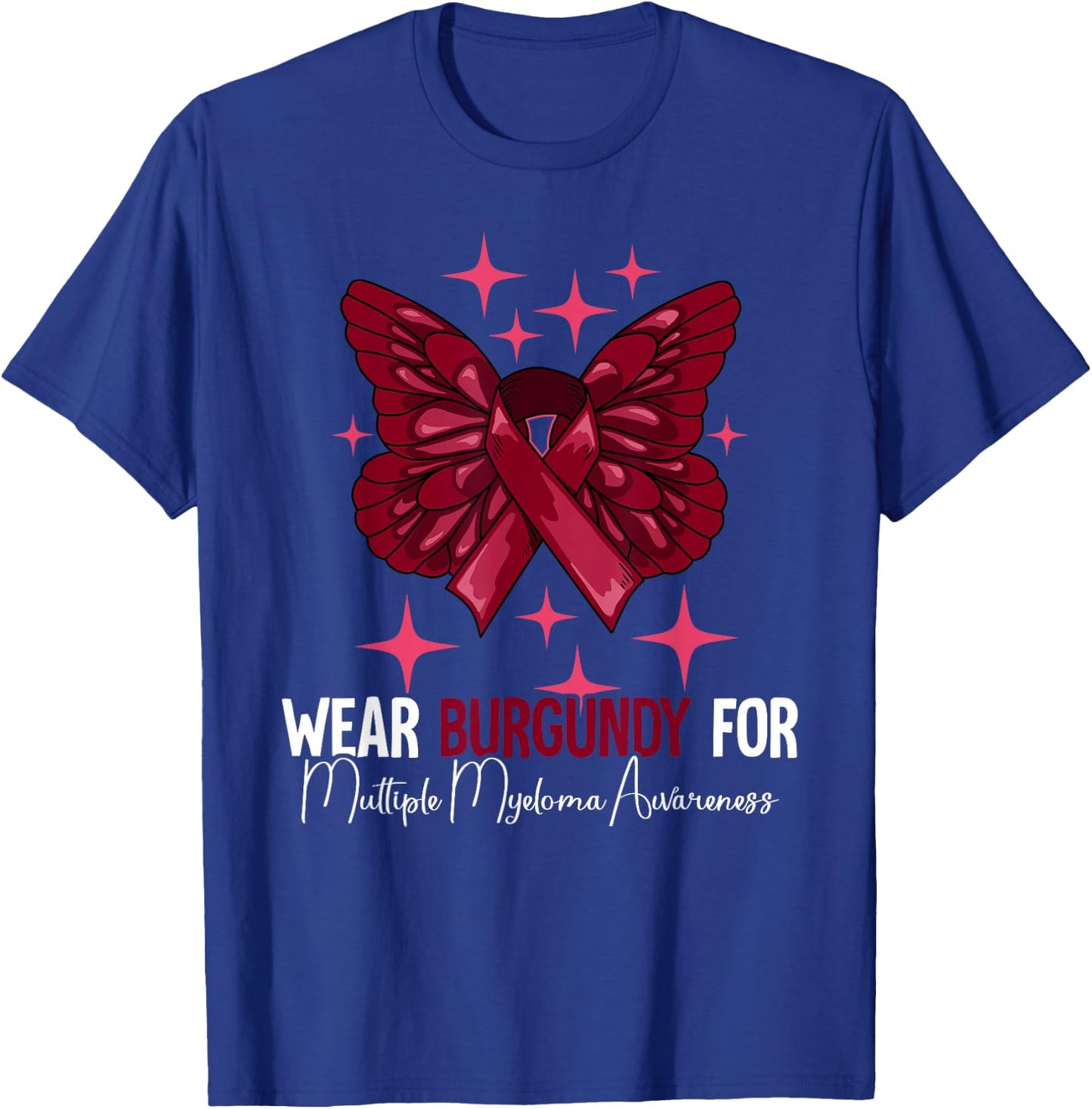 Multiple Myeloma Awareness T-Shirt - T-Shirt | Royal