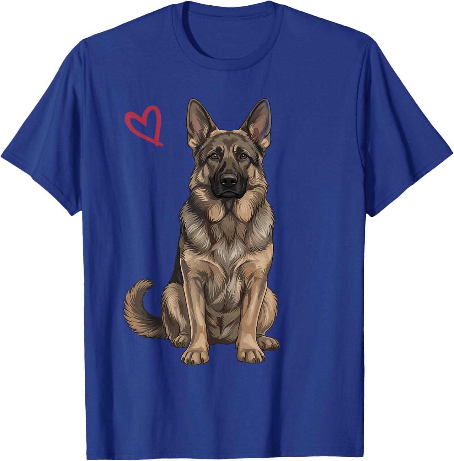 Sable German Shepherd T-Shirt - T-Shirt | Royal