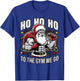 Ho Ho Ho To the gym we go Christmas Santa T-Shirt - T-Shirt | Royal