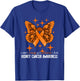 Kidney Cancer Gifts Kidney Cancer Awareness - Women's Black Short Sleeve Classic Fit - Small T-Shirt - T-Shirt | Royal
