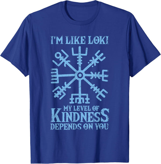 Loki Viking Norse Mythology God Loki , Black, S T-Shirt - T-Shirt | Royal