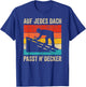 Lustiges Herren Dachdecker Retro Vintage T-Shirt - T-Shirt | Royal