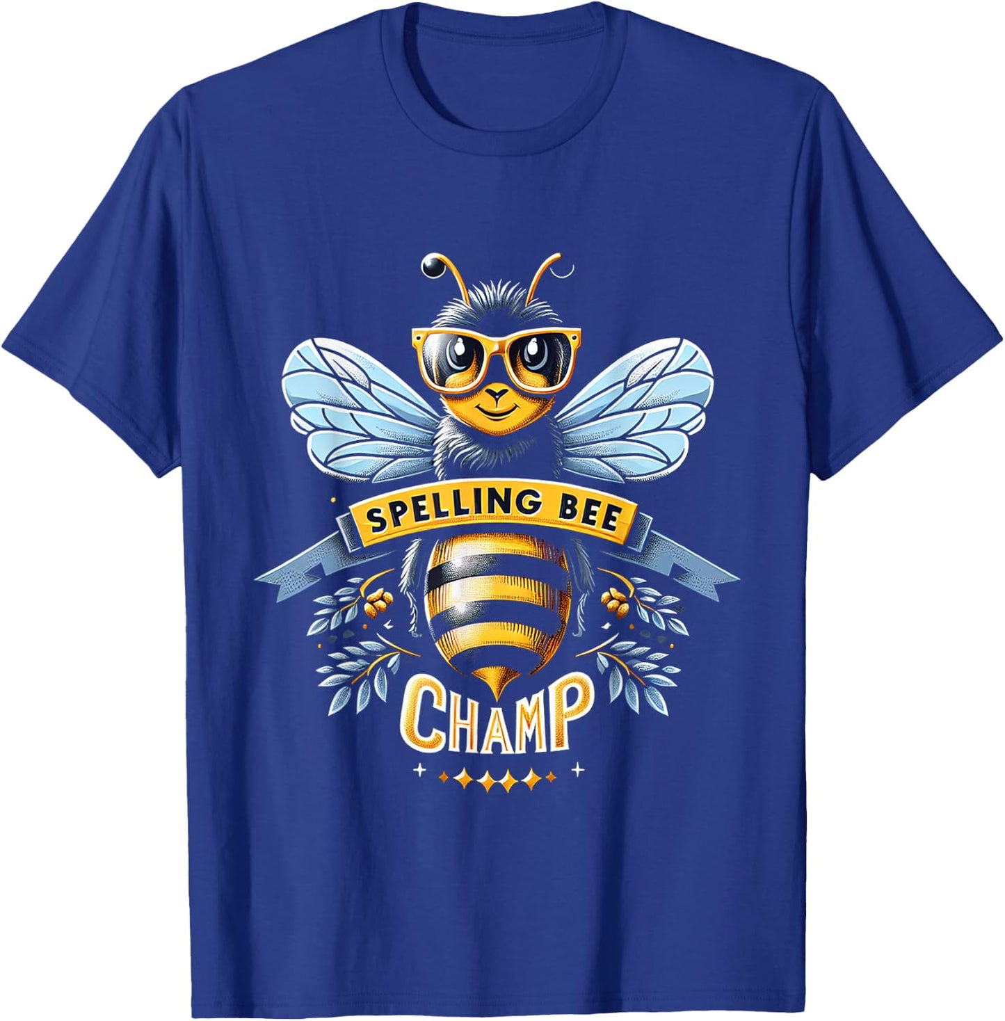 Spelling Bee Champ T-Shirt - T-Shirt | Royal