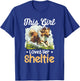 Shetland Sheepdog Dog Sheltie - This Girl loves Her Sheltie T-Shirt - T-Shirt | Royal