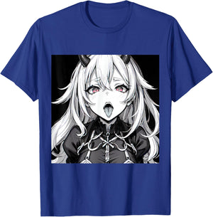 Lewd Anime Mädchen Ecchi Waifu Anime Hentai T-Shirt - T-Shirt | Royal