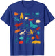 Bunte Insekten Jungen Mädchen Käfer T-Shirt - T-Shirt | Royal