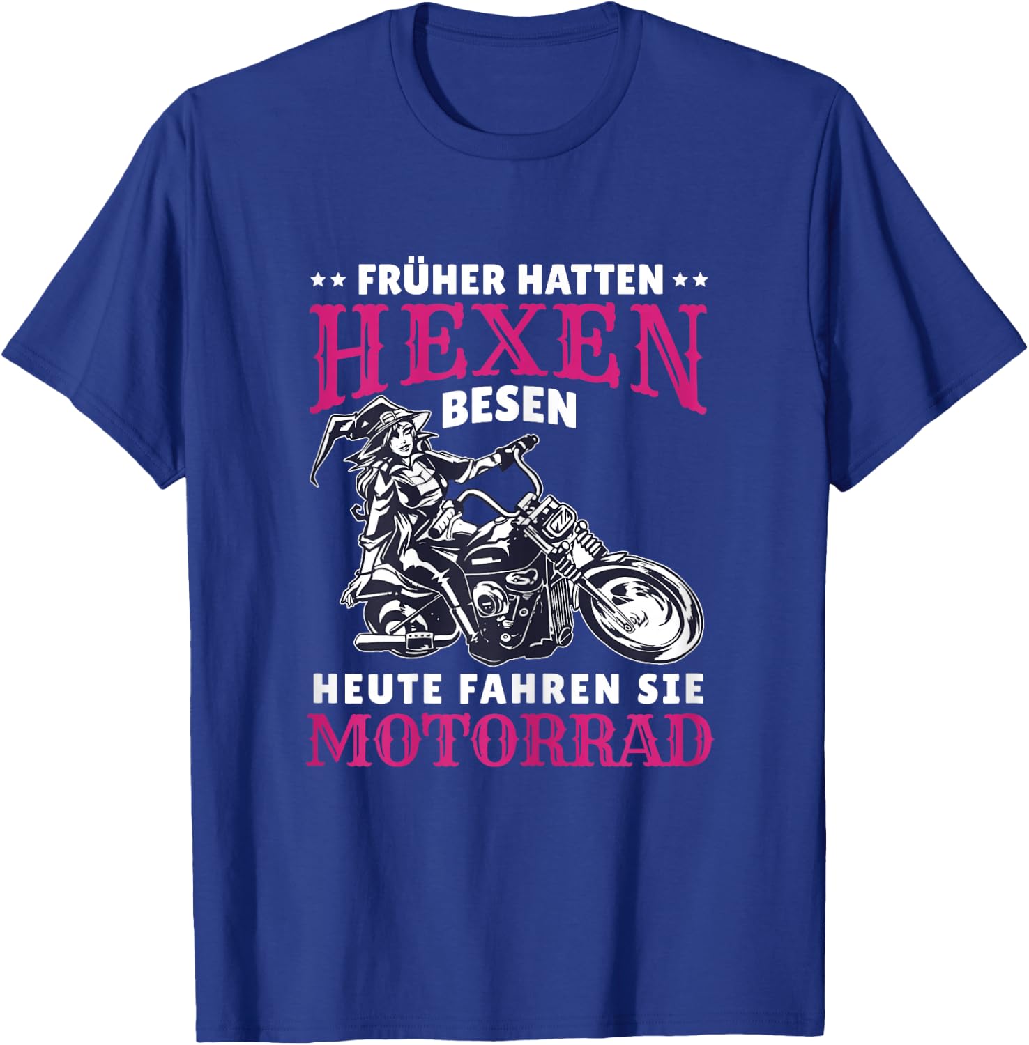Motorrad Spruch Bikerin Heute Fahren Sie Motorrad T-Shirt - T-Shirt | Royal