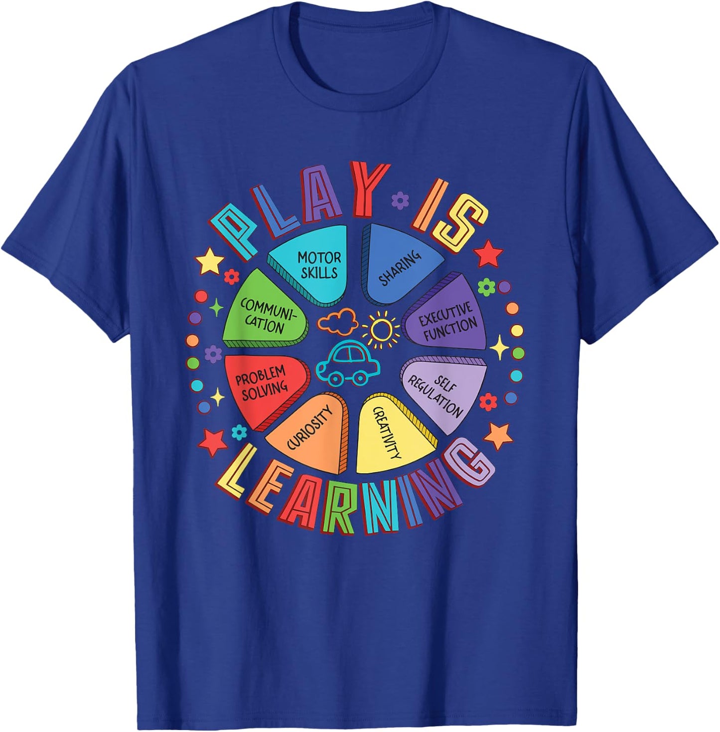 Teacher Life Teaching Back To School Plays Is Learning Women T-Shirt - T-Shirt | Royal
