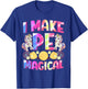 PE Teacher I Make Pe Magical Physical Education Unicorn T-Shirt - T-Shirt | Royal