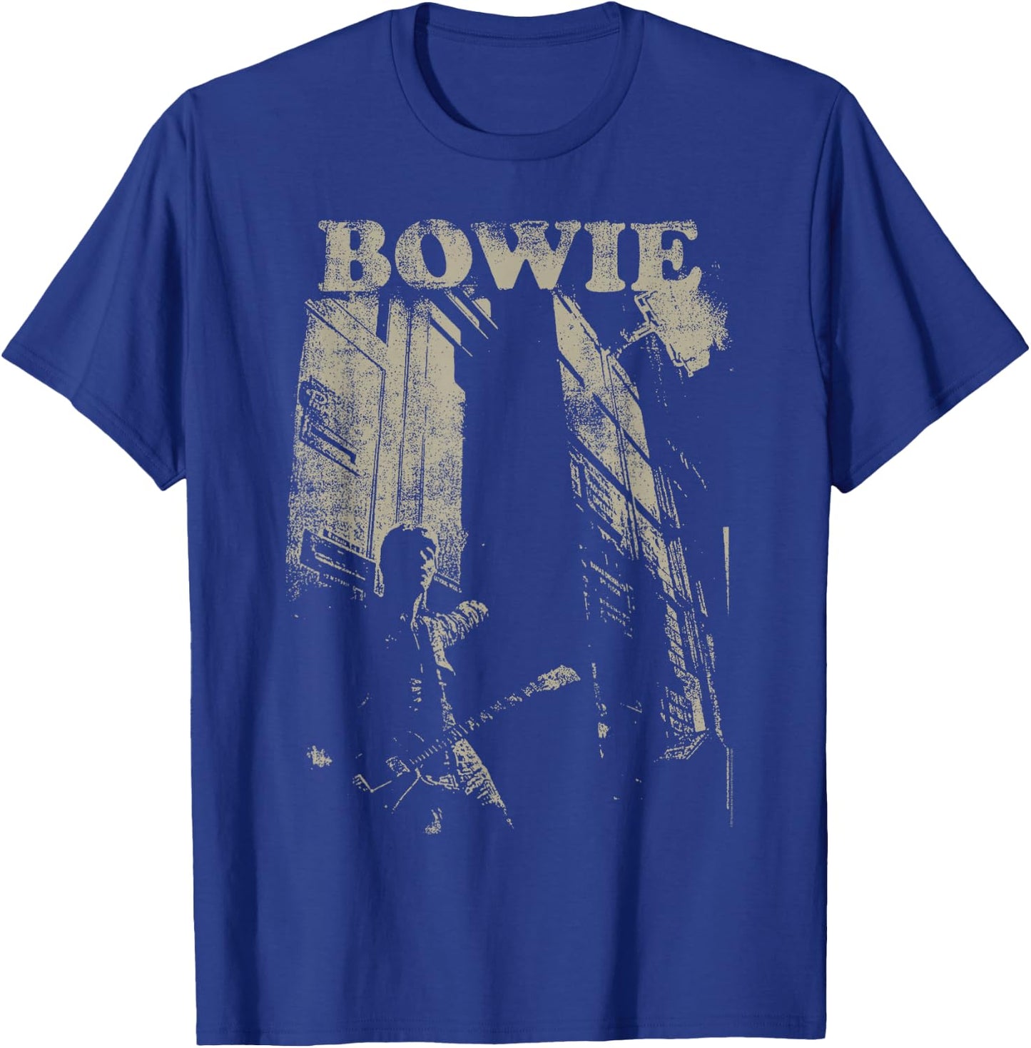 David Bowie - Batteries , Black T-Shirt - T-Shirt | Royal