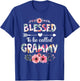 Blessed to be called Grammy Shirt Funny Grammy Mother's Day T-Shirt - T-Shirt | Royal