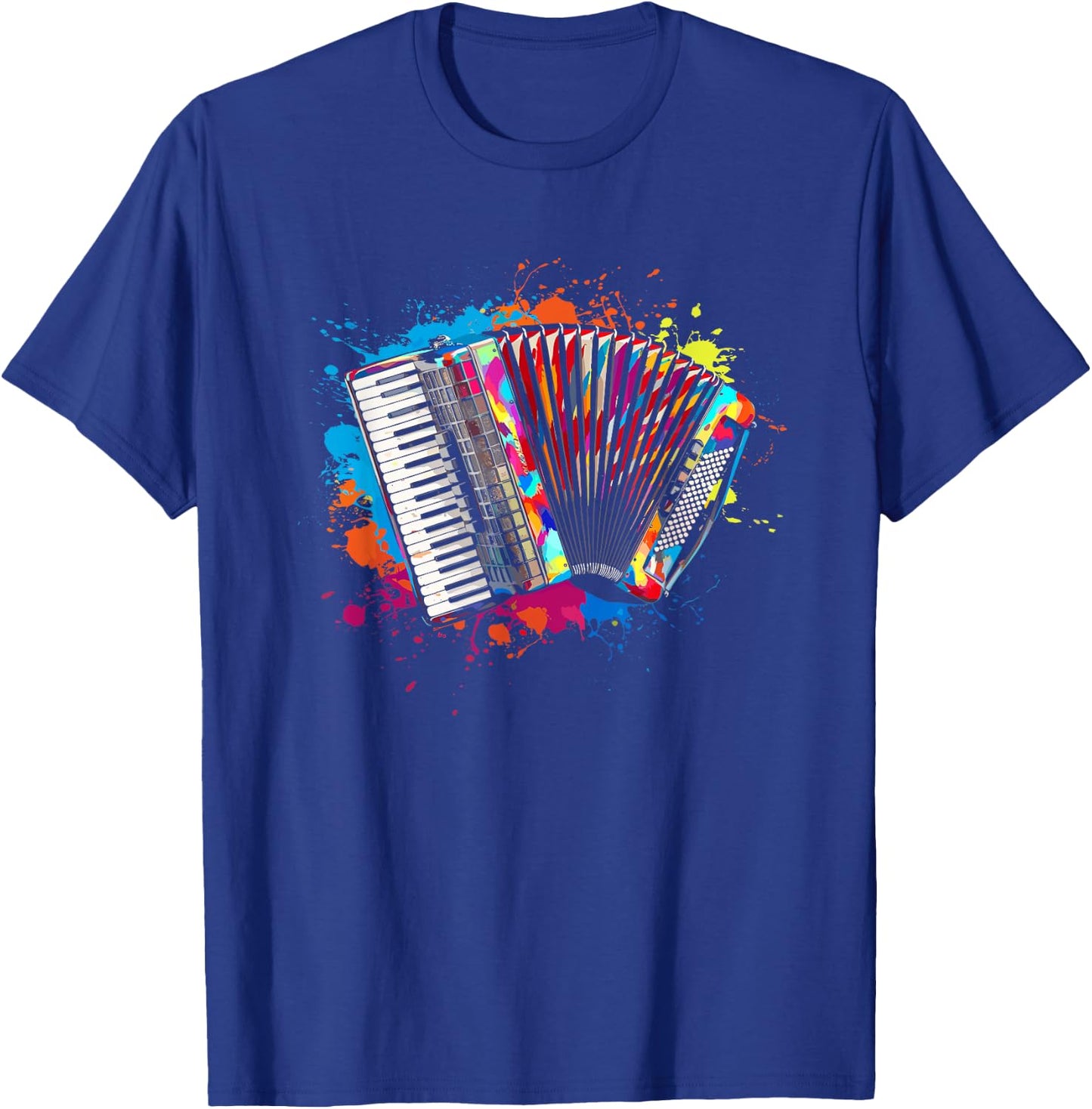 Accordéon Instrument Folklorique - Musique Accordéon T-Shirt - T-Shirt | Royal