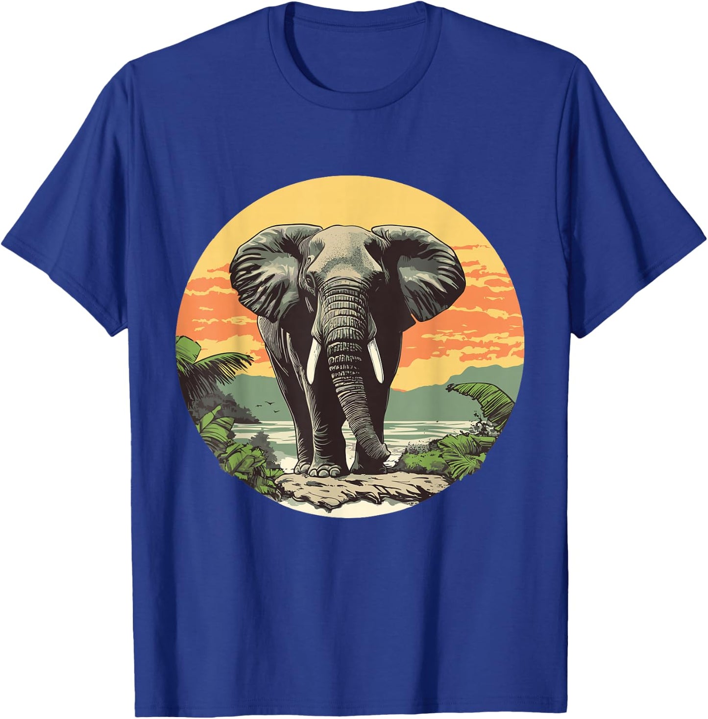 Elephant in Nature, Elephant T-Shirt - T-Shirt | Royal
