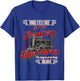 Road Humour Truck Driver Heavy Duty Vintage , Black T-Shirt - T-Shirt | Royal