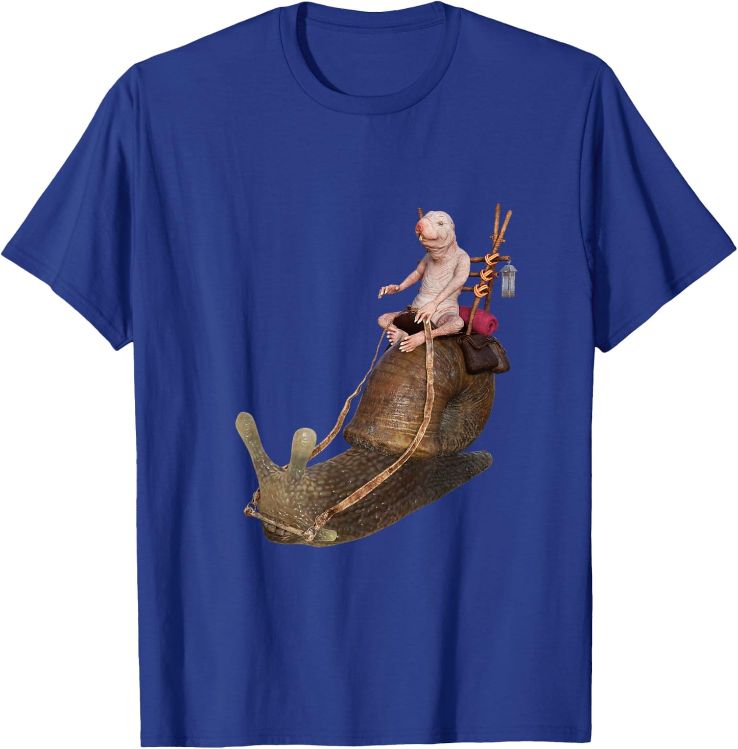 I Just Really Like Naked Moles Ok? Funny Naked Mole Rat T-Shirt - T-Shirt | Royal