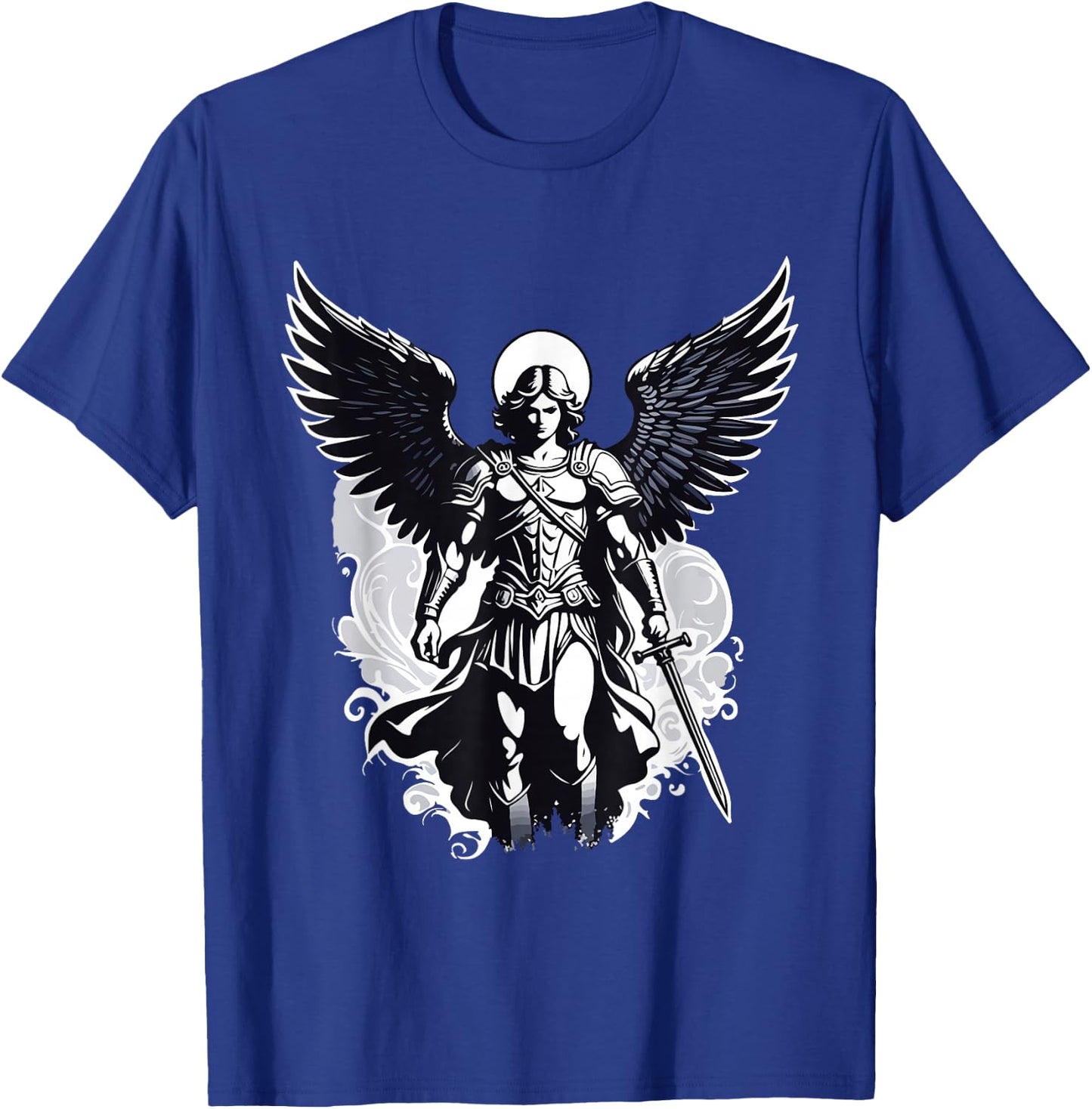 Christian Archangel Saint Michael , Black, S T-Shirt - T-Shirt | Royal