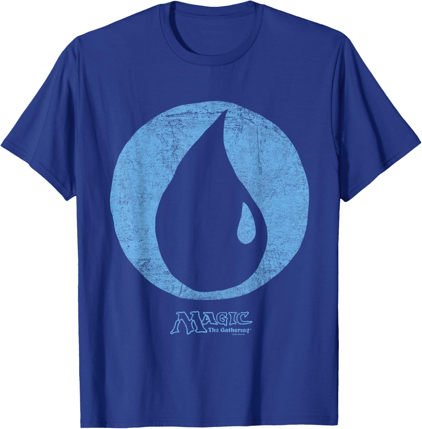 Magic: The Gathering Blue Mana , black, s T-Shirt - T-Shirt | Royal