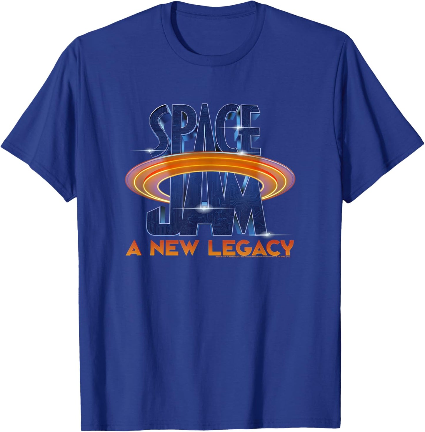 Space Jam: A New Legacy Render Title Logo T-Shirt - T-Shirt | Royal