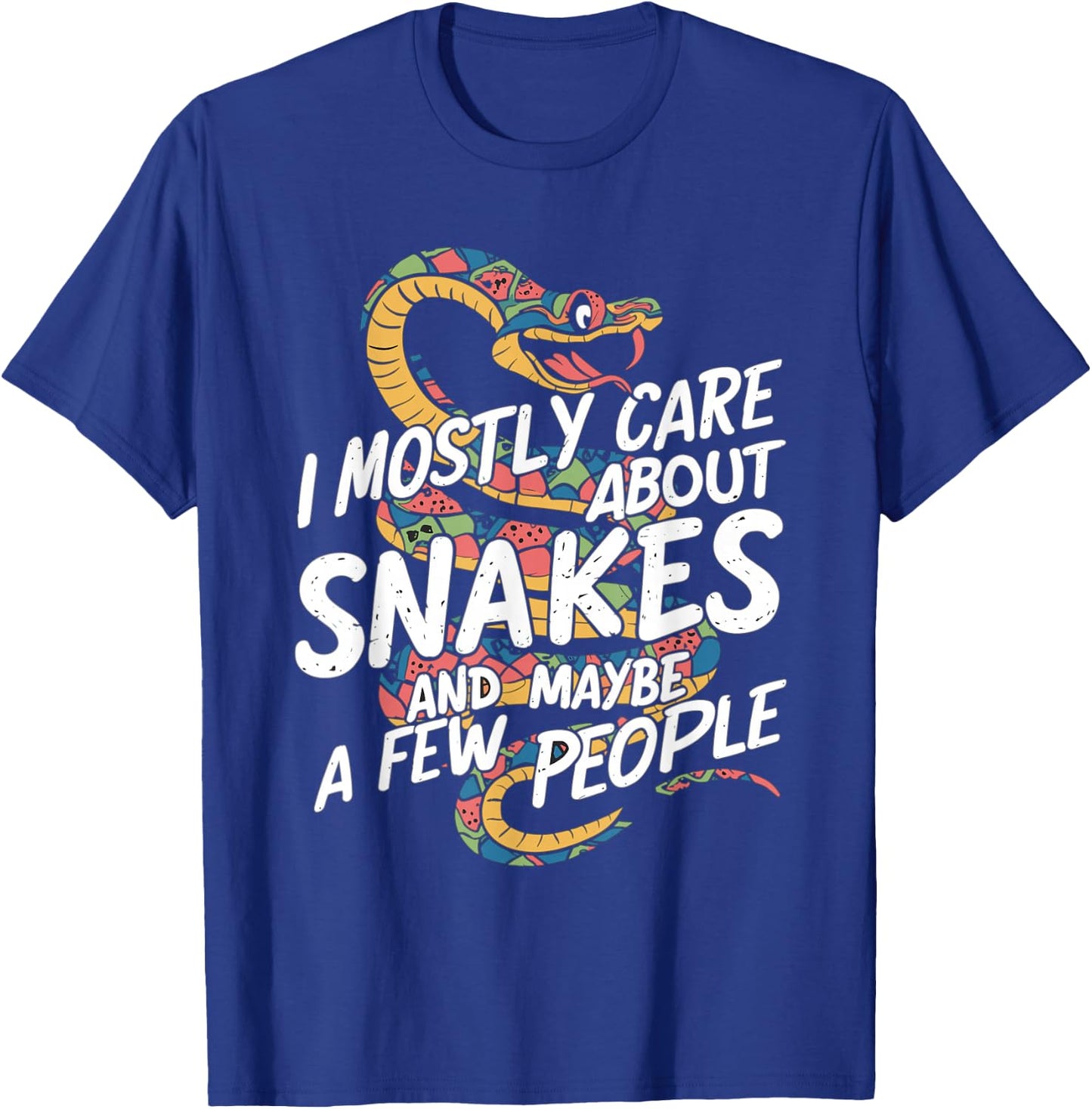 Funny Snakes T-Shirt - T-Shirt | Royal