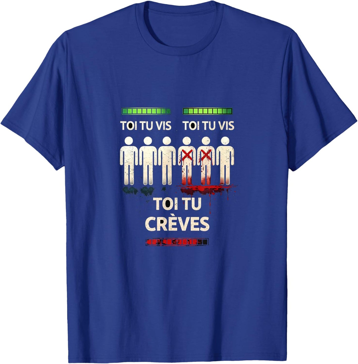 Dewey toi tu vis toi tu vis toi tu Creve Malcolm T-Shirt - T-Shirt | Royal