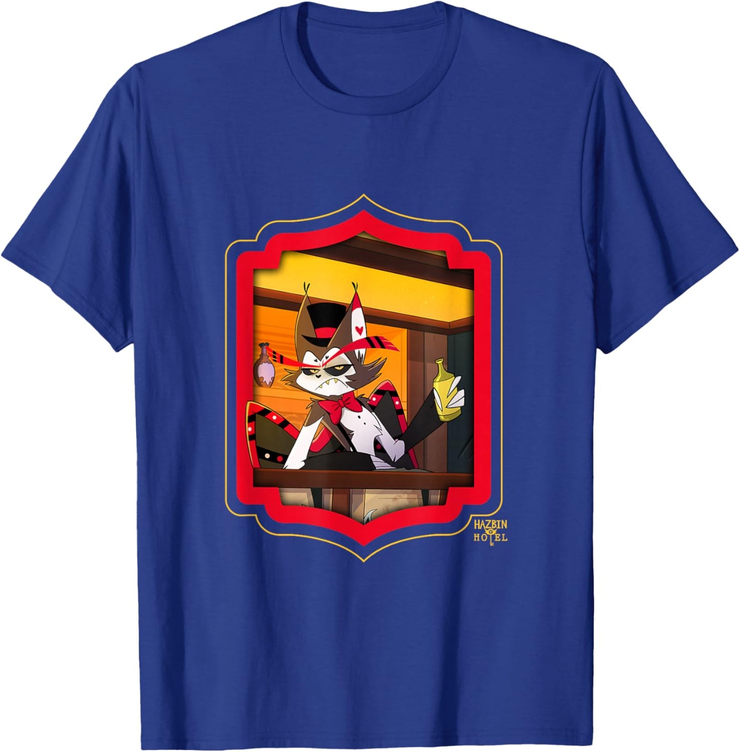 Hazbin Hotel - Husk , black T-Shirt - T-Shirt | Royal